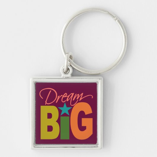 Dream BIG-sleutelketen Sleutelhanger (Voorkant)