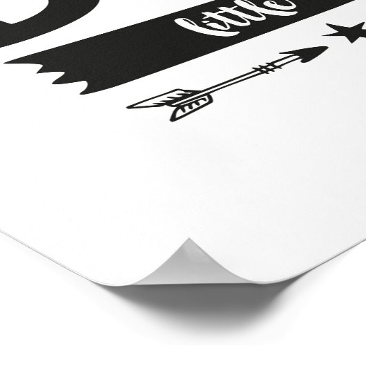 Dream Big Small One kinder poster print (Hoek)