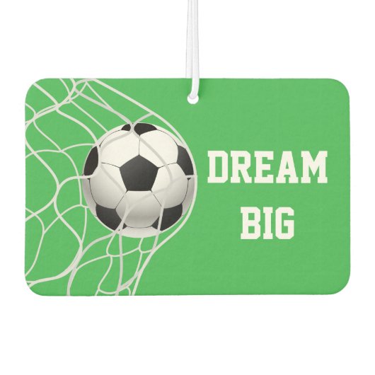 Dream Big Soccer Luchtverfrisser (Voorkant)