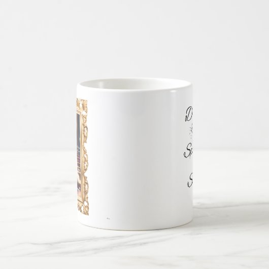 Dream big Sparkle meer Shine Bright Perzisch Kat Koffiemok (Center)