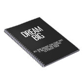 Dream Big Spiral Notitieboek (Rechterzijde)