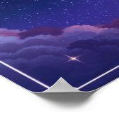 Dream Big Starry Night Quote Poster (Hoek)