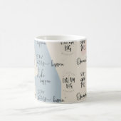 "Dream Big", "Stay Focused", "You Got This", Koffiemok (Center)