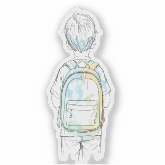 Dream Big Sticker Set For Kids Back To School (Voorkant)