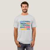 Dream Big T-shirt (Voorkant volledig)
