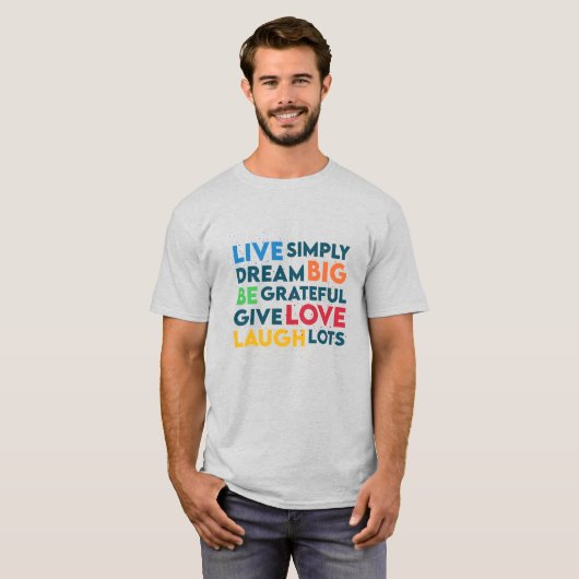 Dream Big T-shirt (Voorkant volledig)