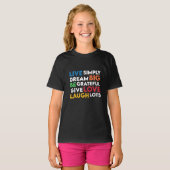 Dream Big T-shirt (Voorkant volledig)