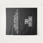 Dream Big Tapestry Wandkleed (Voorkant (horizontaal))