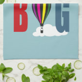 Dream big theedoek (Gevouwen)
