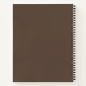 Dream Big, Tie a Bow Notebook with name Notitieboek (Achterkant)
