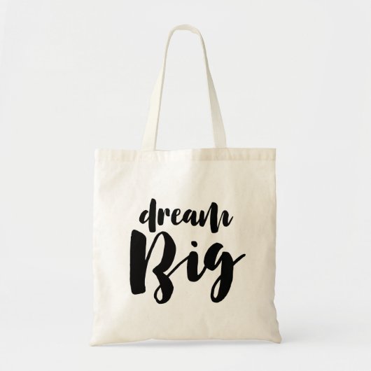 Dream big tote bag (Voorkant)