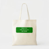Dream Big Tote Bag (Voorkant)