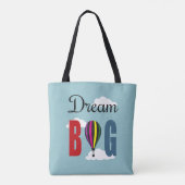 Dream big tote bag (Achterkant)