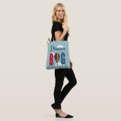 Dream big tote bag (Op model)