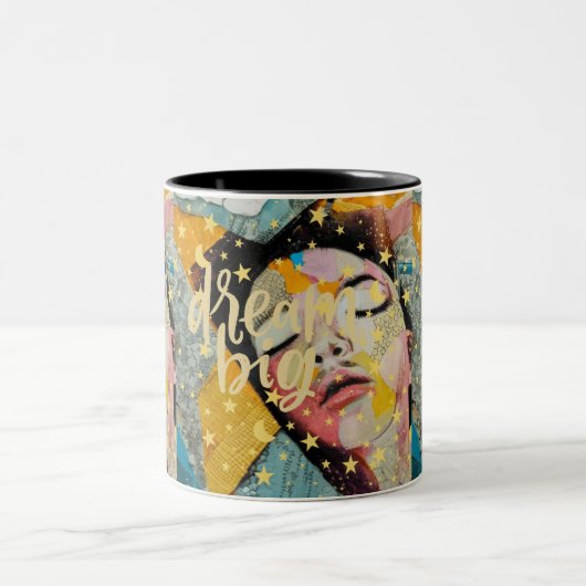Dream Big Tweekleurige Koffiemok (Center)