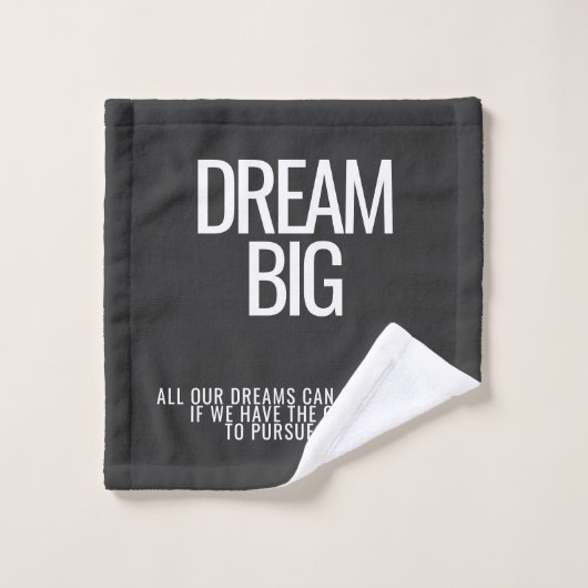 Dream Big Wash Cloth Washandje (Wasdoekje)