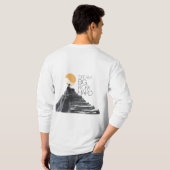 Dream Big, werk hard T-shirt (Achterkant volledig)
