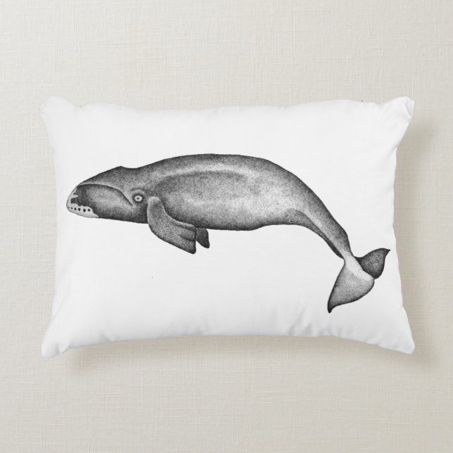 Dream Big Whale Accent Kussen (Voorkant)
