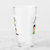 Dream Big Work Hard Glas (Rechts)