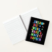 Dream Big Work Hard & Make it it it Notitieboek (Binnen)