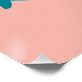 Dream Big Write Bigger optie 2 Perfect Poster (Hoek)