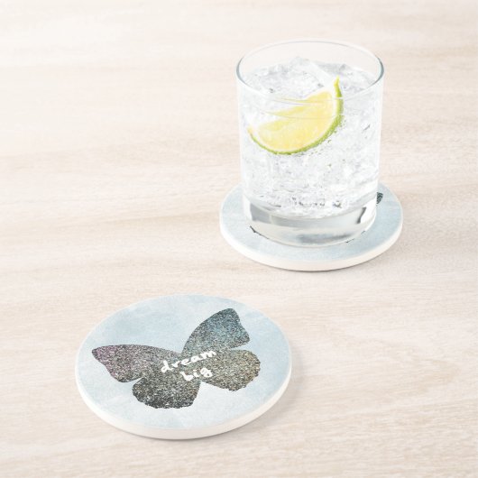 Dream Big Zandsteen Onderzetter (Zijkant)