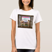 Dream Bigger Altered Art  dansers T-shirt (Voorkant)