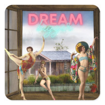 Dream Bigger Altered Art dansers