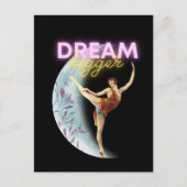 Dream Bigger  Ballet Dancer Briefkaart (Voorkant)