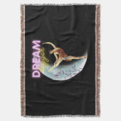 Dream Bigger  Ballet Dancer Deken (Voorkant Verticaal)