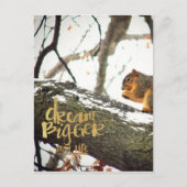 Dream Bigger dan Life Squirrel Briefkaart (Voorkant)