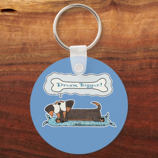 Dream Bigger Sleutelhanger (Voorkant)