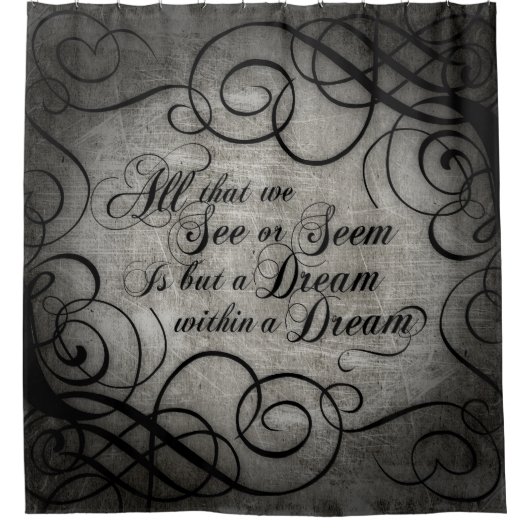 Dream binnen een droom douchegordijn (Voorkant)