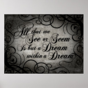Dream binnen een droom poster
