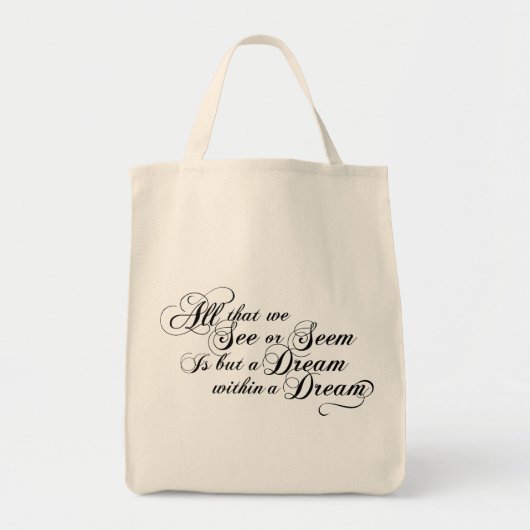 Dream binnen een droom tote bag (Voorkant)