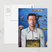 Dream binnen een droom van 2 briefkaart (Voorkant / Achterkant)