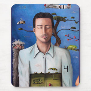 Dream binnen een droom van 2 muismat