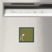 Dream Bird Serenity Prayer Magnet (Insitu (Vaatwasser))