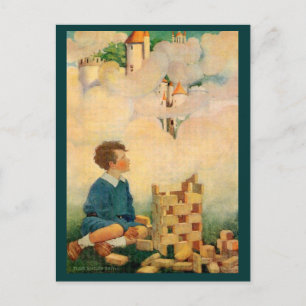 Dream Blocks van Jesse Willcox Smith Briefkaart