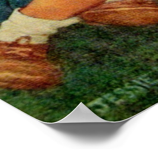 Dream Blocks van Jesse Willcox Smith Poster (Hoek)