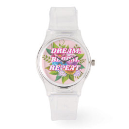 Dream Bloom Repeat Women's Watch - Elegante Bloeme Horloge