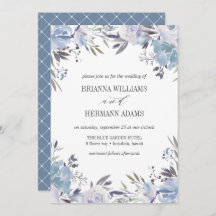 Dream Blue | Fancy bruiloft met bloemen