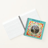 Dream Blue Heron en Waterverf Journal Notitieboek (Binnen)