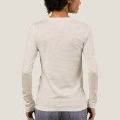 Dream Blue Mint Butterfly Tri-Blend Shirt (Achterkant)