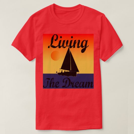 Dream Boat Essential TShirt (Design voorkant)