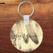 Dream Boho Bohemian Style Dreamcatcher Feathers Sleutelhanger (Voorkant)
