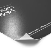 "Dream Bold” Minimalist Office Poster (Hoek)