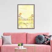 Dream Bridge Canvas Afdruk (Insitu (Woonkamer))