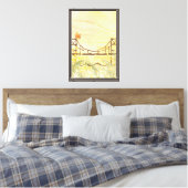 Dream Bridge Canvas Afdruk (Insitu (Slaapkamer))