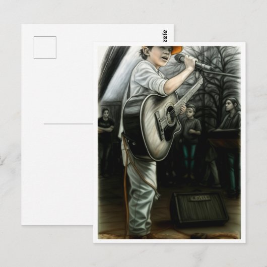 "Dream" Briefkaart (Voorkant / Achterkant)